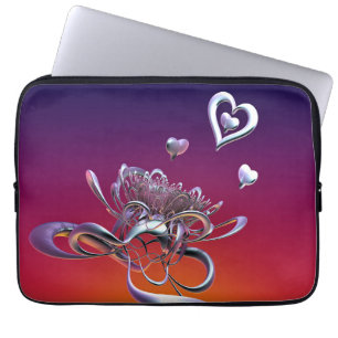 The Beauty of Hearts Laptop Sleeve