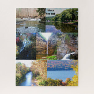 THE BEAUTY OF ITHACA, NEW YORK JIGSAW PUZZLE