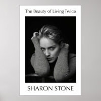 The Beauty Of Living Twice Sharon Stone Book Cover