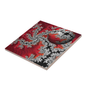 The Beauty of Mandelbrots Ceramic Tile