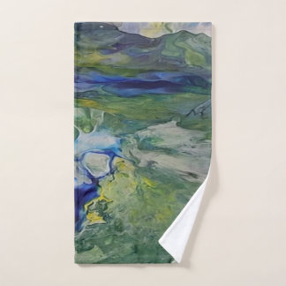 The beauty of nature hand towel