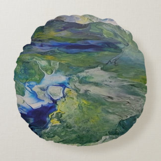 The beauty of nature round cushion