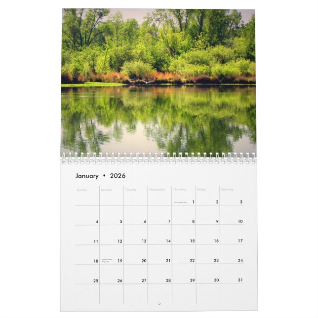 The Beauty of Northern California 2014 Calendar (Jan 2026)