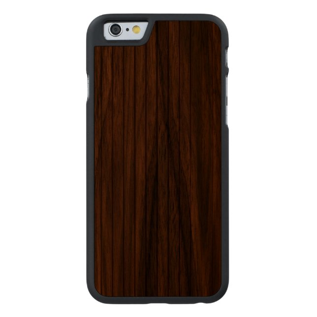The Beauty Of Real Wood iPhone 6 Bumper Case Carved Wood iPhone Case (Back)