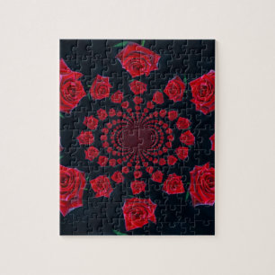 The Beauty of Roses: Floral Fantasy  Jigsaw Puzzle