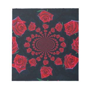 The Beauty of Roses: Floral Fantasy  Notepad