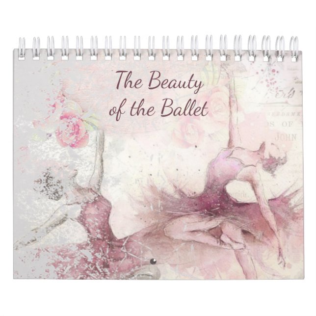 The Beauty of The Ballet Calendar (Cover)
