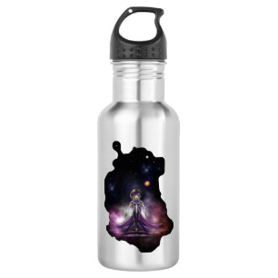 The Beauty Of Trilia Fractal Art Portrait 532 Ml Water Bottle
