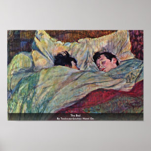 The Bed,  By Toulouse-Lautrec Henri Poster