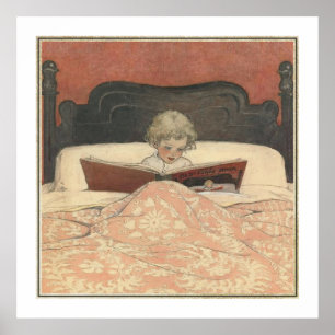 The Bed-Time Book by Jessie Willcox Smith Poster