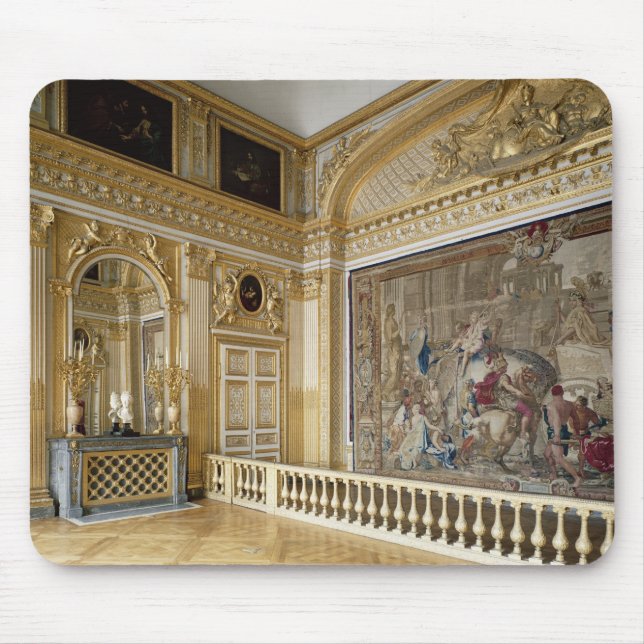 The bedchamber of Louis XIV Mouse Pad (Front)