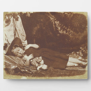 The Bedfellows, c.1843-47 (salted paper print from Plaque