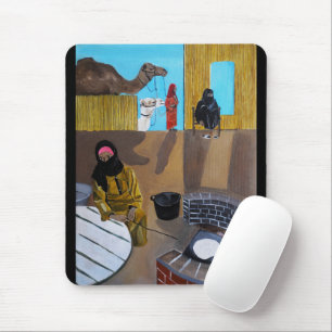 The Bedouin Women Painting by Alfred Fox Mouse Pad