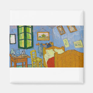 The Bedroom by Vincent van Gogh Magnet