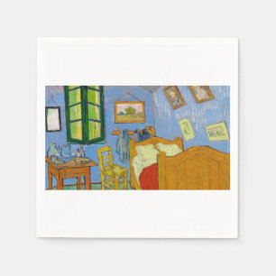 The Bedroom by Vincent van Gogh Napkin