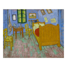 The Bedroom by Vincent Van Gogh