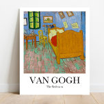 The Bedroom by Vincent van Gogh Poster<br><div class="desc">Vincent Van Gogh's The Bedroom (1889).</div>