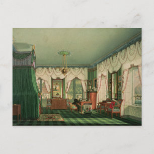 The Bedroom of Elizabeth of Bavaria Postcard