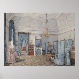 The Bedroom of Grand Princess Maria Alexandrovna Poster