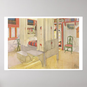 The Bedroom, published in 'Lasst Licht Hinin', 190 Poster