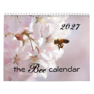 The Bee Calendar 2027 Honey and Bumble Bees