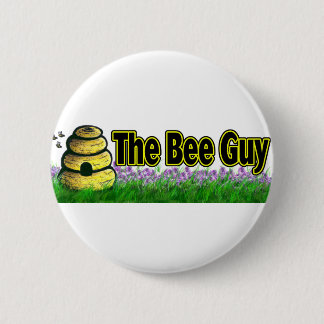 the bee guy 6 cm round badge