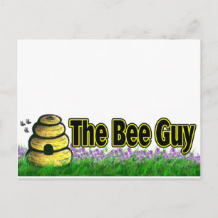 the bee guy postcard