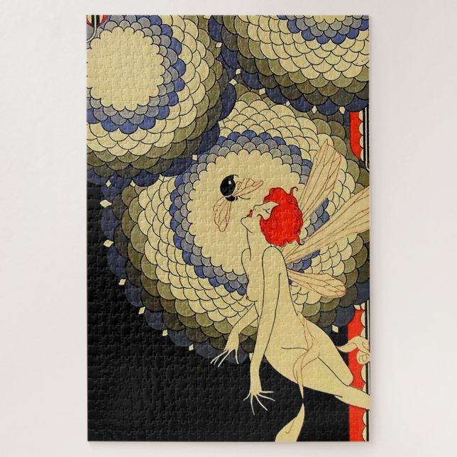 “The Bee” Magazine Cover by J Carlos Jigsaw Puzzle (Vertical)