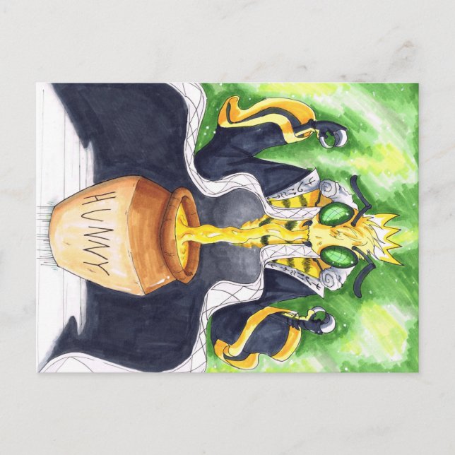 THE BEE! POSTCARD (Front)