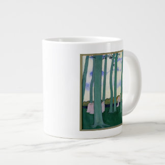 The Beeches at Kerdual, 1892 Large Coffee Mug