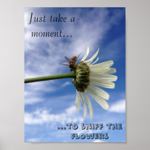 The Bee's Flower Poster