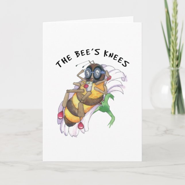 The bee's knees  card (Front)
