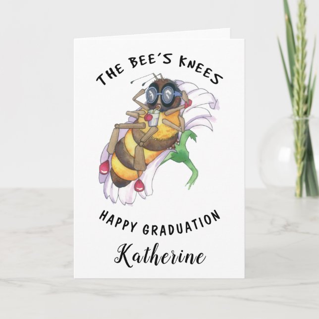 The bee's knees custom  card (Front)