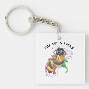 The bee's knees  keychain