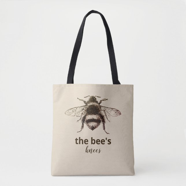 The Bee's Knees Tote Bag (Front)