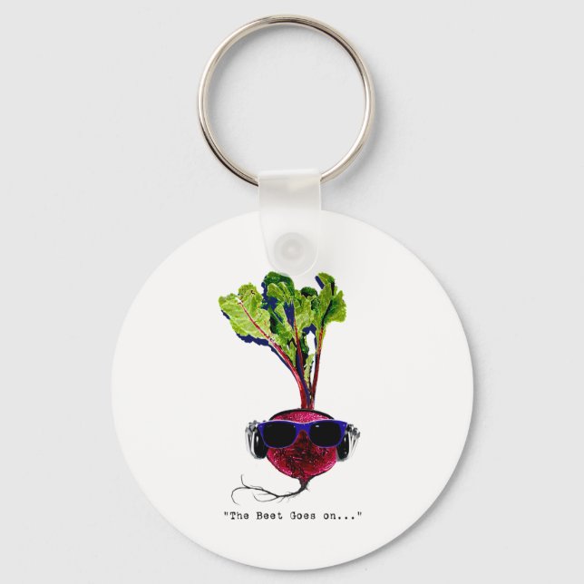 The beet goes on-light key ring (Front)