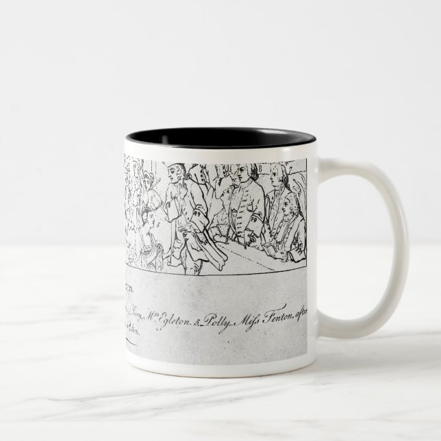 The Beggar's Opera' Two-Tone Coffee Mug (Right)