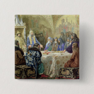The Beginning of Church Dissidence in Russia 15 Cm Square Badge