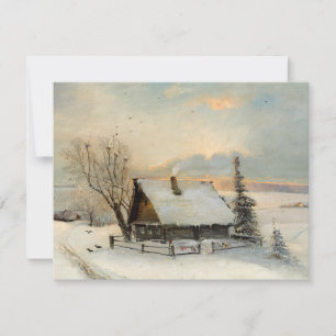 The Beginning of Spring Alexei Savrasov Holiday Card