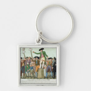 The Beginning of the French Revolution Key Ring