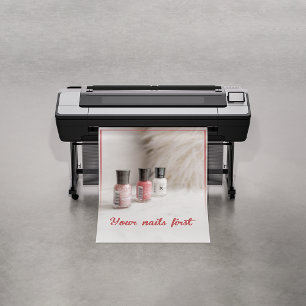 The beginning of your beauty starts from your nail poster