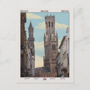 The Belfry in Brugge Postcard