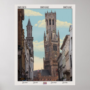 The Belfry in Brugge Poster