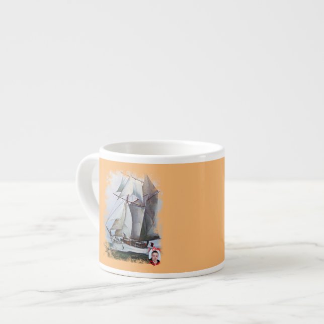 The Belle Poule Espresso Cup (Front Left)