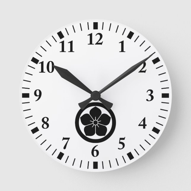 The Bellflower in the Circle Round Clock (Front)