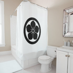 The Bellflower in the Circle Shower Curtain