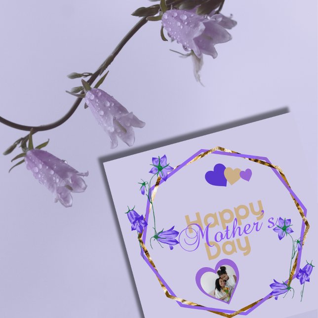 The bellflowers - Customisable Mother’s Day card (Creator Uploaded)