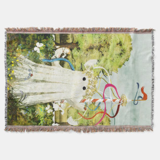The Beltane Spirit Throw Blanket