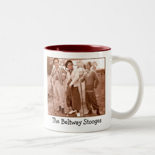 The Beltway Stooges Two-Tone Coffee Mug