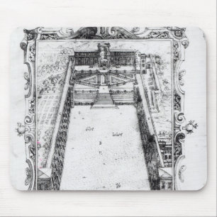 The Belvedere Court at the Vatican Rome, 1581 Mouse Pad